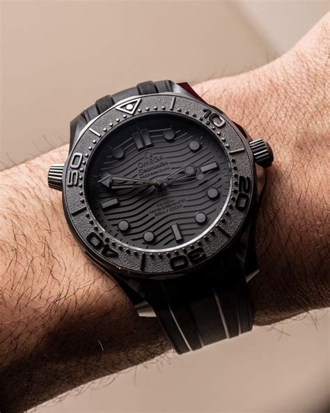 omega black watch